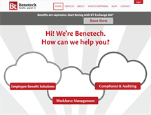 Tablet Screenshot of benetechadvantage.com